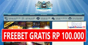 ArenaBet168 Freebet Slot Rp 100.000