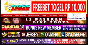 Freebet Rp 10.000 Untuk Member Referral Dari PrediksiLebah