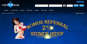 CintaTogel.net – Freebet Togel Rp 5.000 Tanpa Deposit