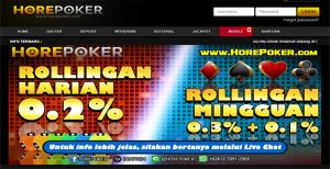 HorePoker Freechips Gratis Rp 10.000