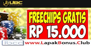 UBCPoker Freechips Gratis Rp 15.000