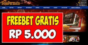 BolaPermata Freebet Gratis Rp 5.000