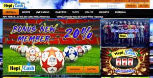 HepiCash Bandar Judi Online Terpercaya Bonus Deposit 20%