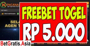 Kencana4D Freebet Togel Rp 5.000