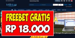 MBO99 Freebet Gratis Rp 18.000