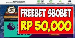 SampoernaBet.com Freebet SBOBET Rp 50.000