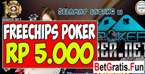 1Poker.net Freechips Rp 5.000 Setiap Rabu