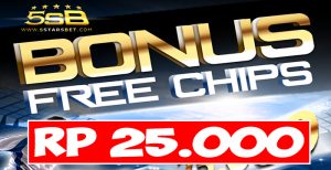 5StarsBet77.com Freebet SBOBET Rp 25.000