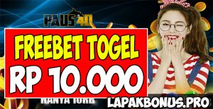 Paus4D.icu Freebet Togel Rp 10.000