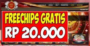 CemeLive.net – Freechips Gratis Rp 20.000