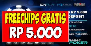 RagamPoker.com Freechips Gratis Rp 5.000