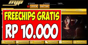 MujurPoker.com Freechips Gratis Rp 10.000