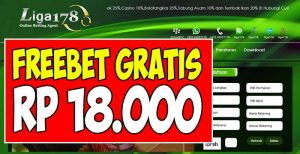 INDOSBOBET178.com Freebet SLOT Rp 18.000