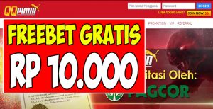 QQPuma Freebet Gratis Rp 10.000