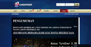 CANDUPOKER – Promo Deposit 30% Member Baru