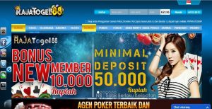 RAJATOGEL88 – Promo Deposit Rp.10.000 Member Baru