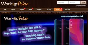 WarkopPoker – Bonus Deposit 30% Member Baru