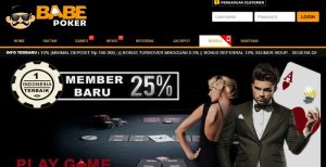 BabePoker –  Bonus Deposit 25% Member Baru