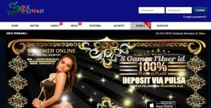 9xPoker – Bonus Deposit 25% Member Baru