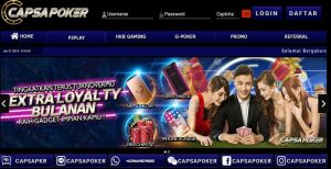 CapsaPoker – Bonus Deposit 100% Member Baru