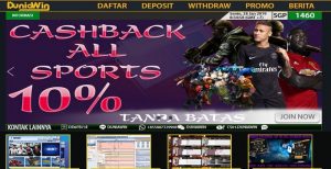 DuniaWin – Bonus Deposit 50% LIVE CASINO Member Baru