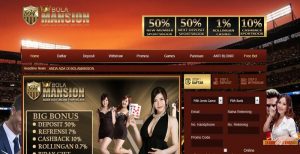 BOLA MANSION – Bonus Deposit 50% Sportsbook