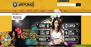 JAYPOKER – Bonus Deposit 20% Member Baru