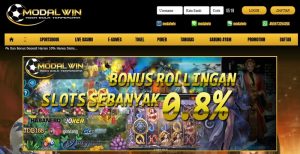 ModalWin – Bonus Deposit 100% Slot Game Member Baru