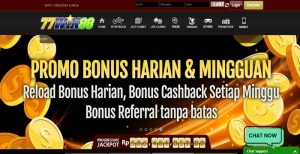 77WIN88 – Bonus Deposit 50% + 25% Member Baru