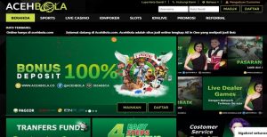 AcehBola – BONUS DEPOSIT 100% UNTUK MEMBER BARU SPORTBOOK – IDNLIVE – LIVE CASINO & SLOT