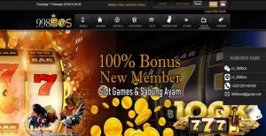 998Bos – Bonus Deposit 100% Slot Game Dan Sabung Ayam Member Baru