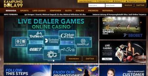 KampungBola99 – Bonus Deposit 10% Live Casino Member Baru