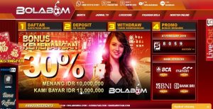 BOLABOM – Bonus Deposit 50% Sportbook Member Baru