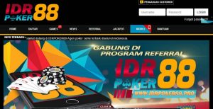 IDRPOKER88 – Bonus Deposit 100% Member Baru