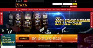 7WYN – Bonus Deposit 200% Slot Game Member Baru