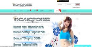 KomoPoker – Bonus Deposit 30% Member Baru