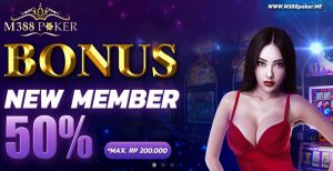 M388Poker.com – Situs Poker Terpercaya Bonus Deposit 50%