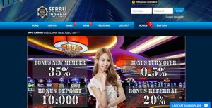 SERBUPOKER – Bonus Deposit 35% Member Baru