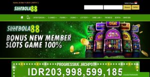 SLOTBOLA88 – Bonus Deposit 100% Slots Game Member Baru