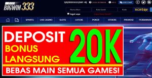 BigWin333 – Situs Judi Online Aman Dan Terpercaya Rekomendasi