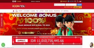 ICON188  – Bonus Deposit 100% Slots Game Member Baru