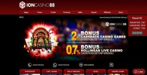 IONCASINO88 – Bonus Deposit 50% Sportsbook Member Baru