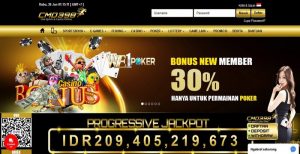 CMD398 – Bonus Deposit 30% Poker Member Baru