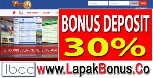 MPO11 – Bonus Deposit 30% Poker Buat Member Baru