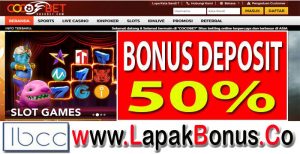 COCOBET – Bonus Deposit 50% Sportsbook Buat Member Baru