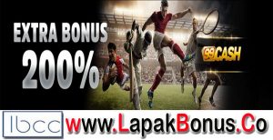 99CASH – Extra Bonus Deposit 200% Sportbook  Buat Member Baru