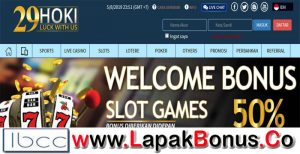 29HOKI – Bonus Deposit 50% Slots Game Buat Member Baru