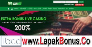 QQGAMING – Extra Bonus Deposit 200% Live Casino Buat Member Baru