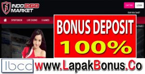 IndoMarket368 – Bonus Deposit 100% Slots Game Buat Member Baru