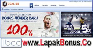 GOAL88 – Bonus Deposit 100% Slots Game Buat Member Baru